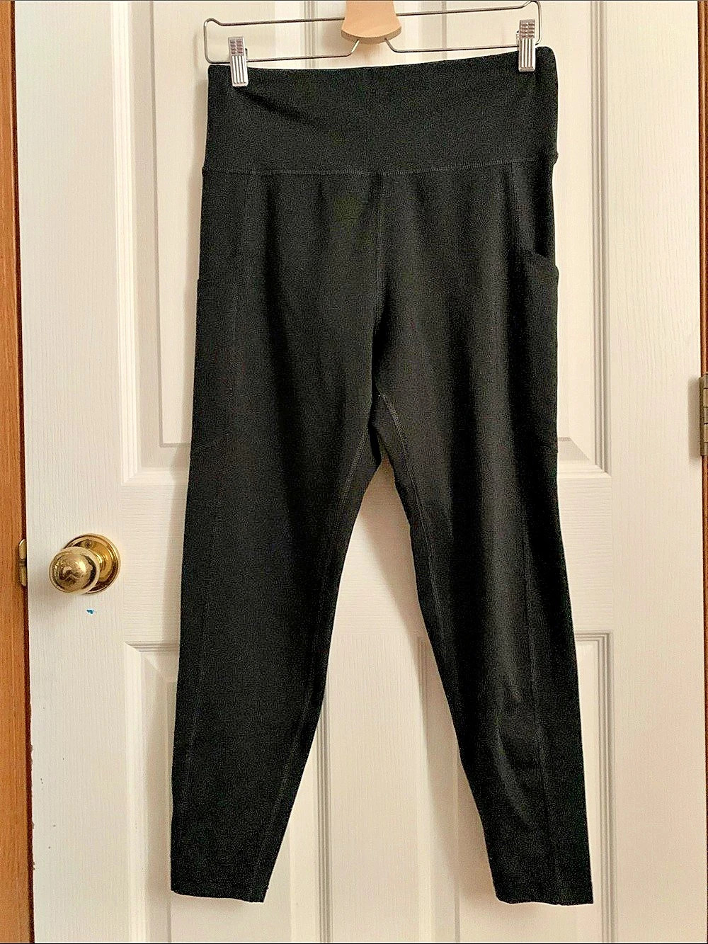 American Eagle The Everything Pocket Legging Black Leggings